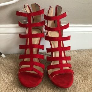 Charlotte Russe Red Heels